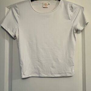 Elegant White Crop Top for Women
